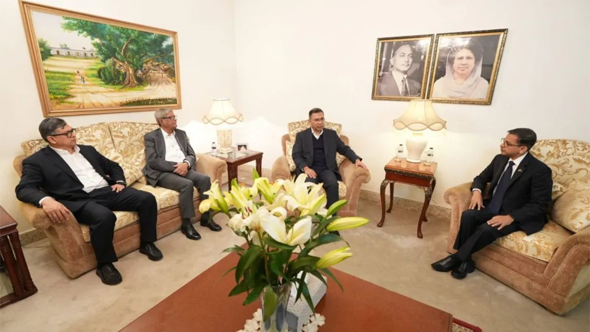 তারেক রহমানের সঙ্গে ভারতের হাইকমিশনারের বৈঠক, ছিলেন ইইউ প্রতিনিধিও